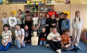 WIZYTA RATOWNIKA MEDYCZNEGO W KLASIE 3 C