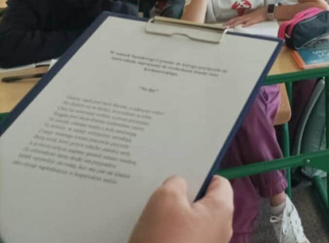 NARODOWE CZYTANIE 2025 W NASZEJ SZKOLE