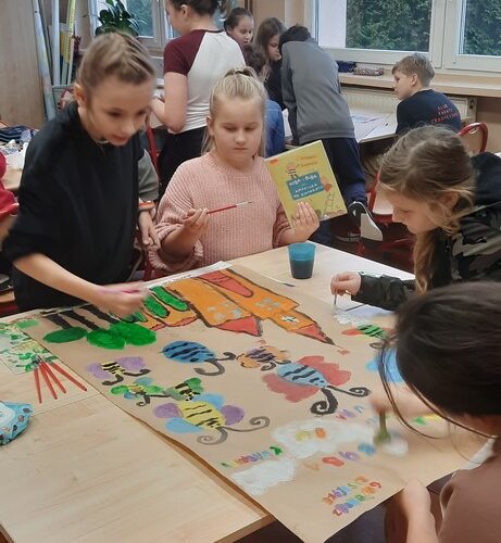 PROJEKT CZYTELNICZY „BIBLIOZWIADOWCY” W KLASIE III B