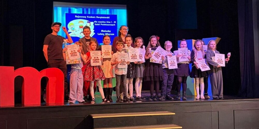 REJONOWY KONKURS RECYTATORSKI „MALUCHY LUBIĄ WIERSZE”
