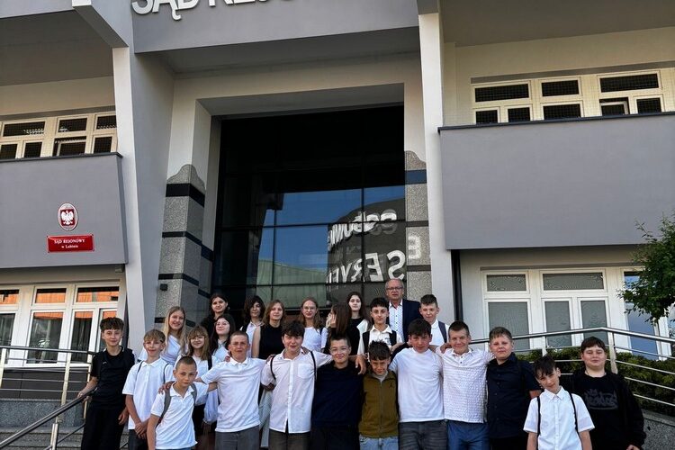 WYJŚCIE KLASY VIA DO SĄDU REJONOWEGO W LUBINIE